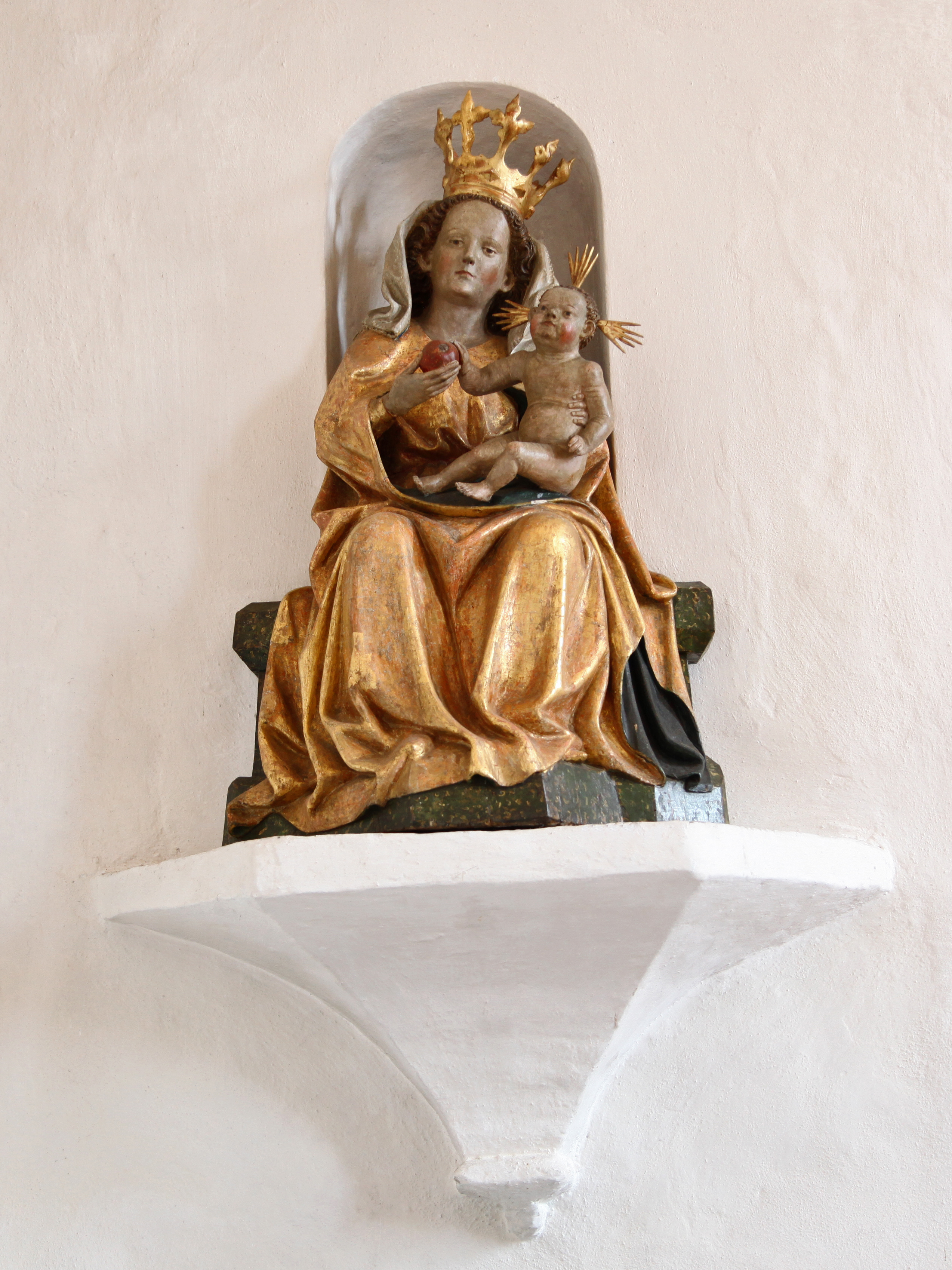 Heiligenfigur Kapelle St. Oswald